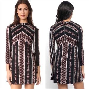 Free People long sleeve mini dress